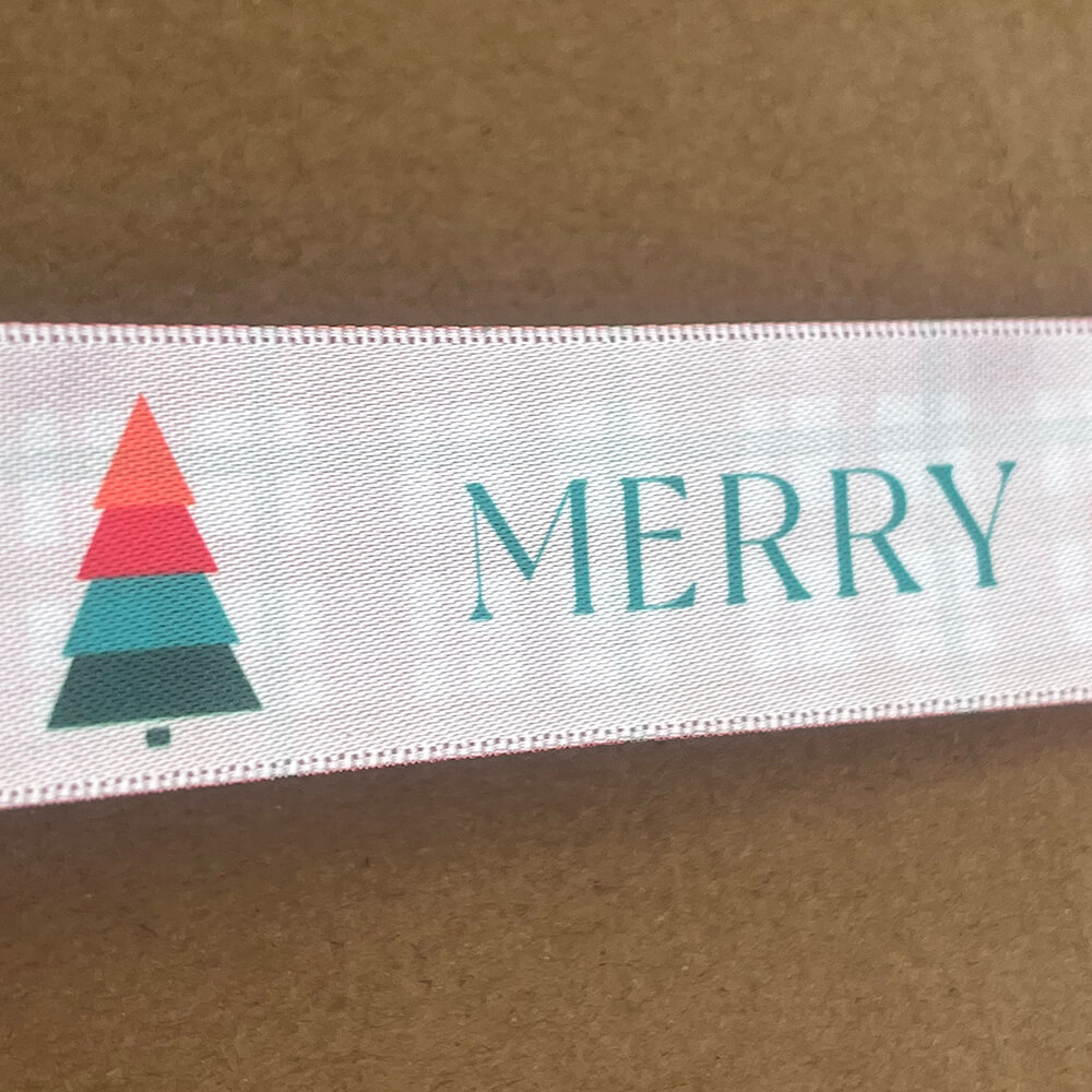 Custom Holiday Ribbon 1 inch - Image 3