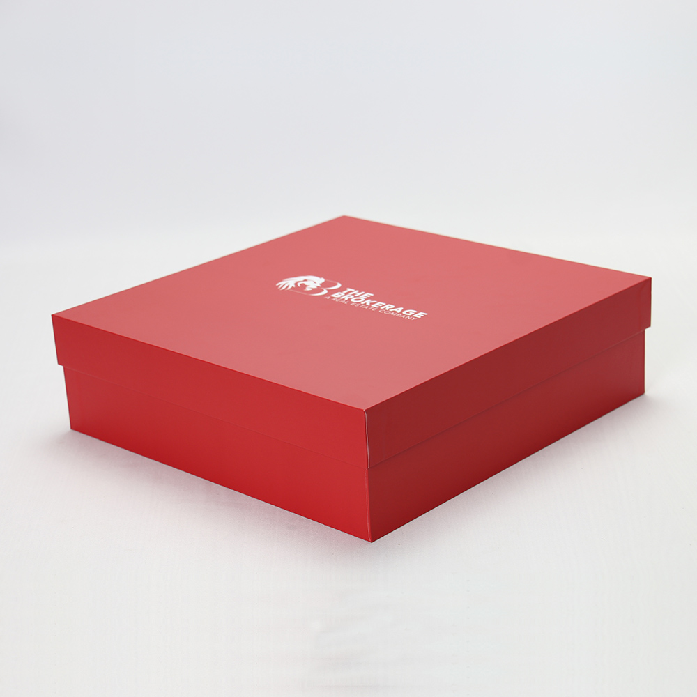 Custom Red Gift Paper Box
